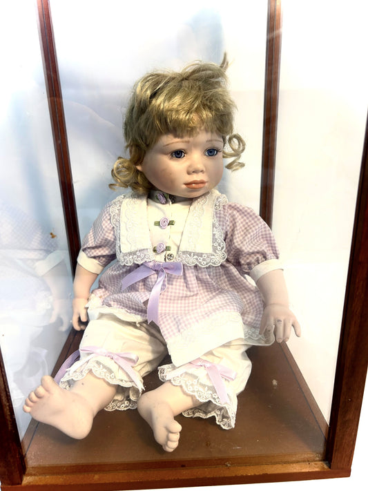 Hamilton Collecetion Doll in Display Case