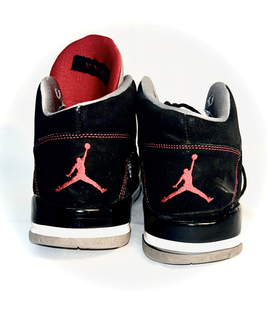 Jordan Fight Club 90's Black Red Basket Ball Shoes Size 9.5