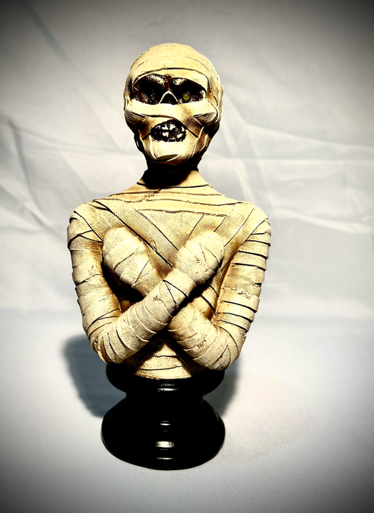 Mummy Bust with LED Eyes