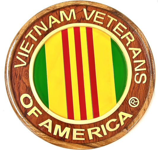 12" Vietnam Veteran Wood Plaque (Copy)